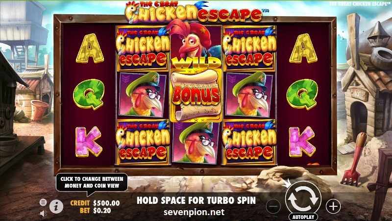 Cara Bermain Game Slot The Great Chicken Escape